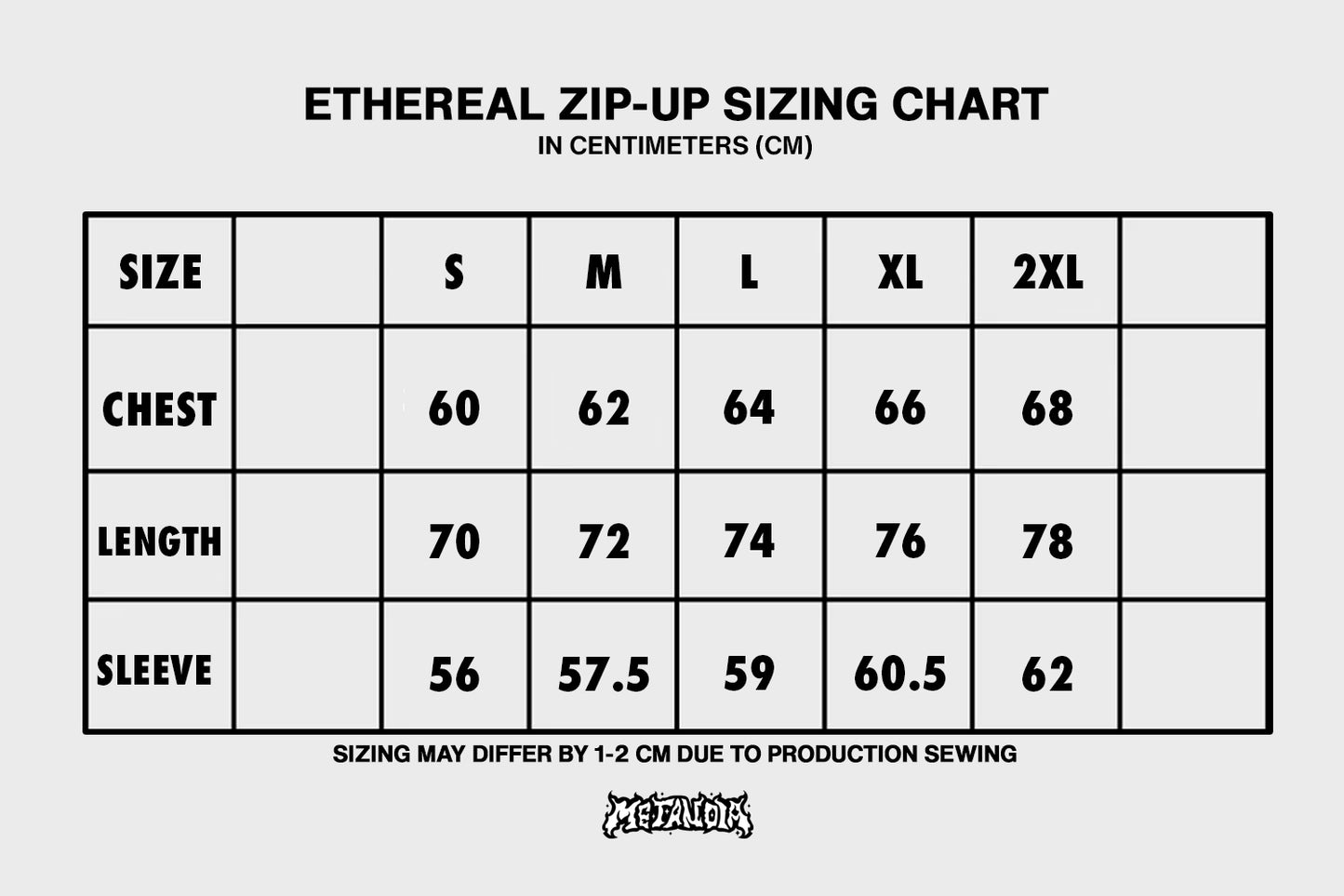 Metanoia "Ethereal" Zip-up