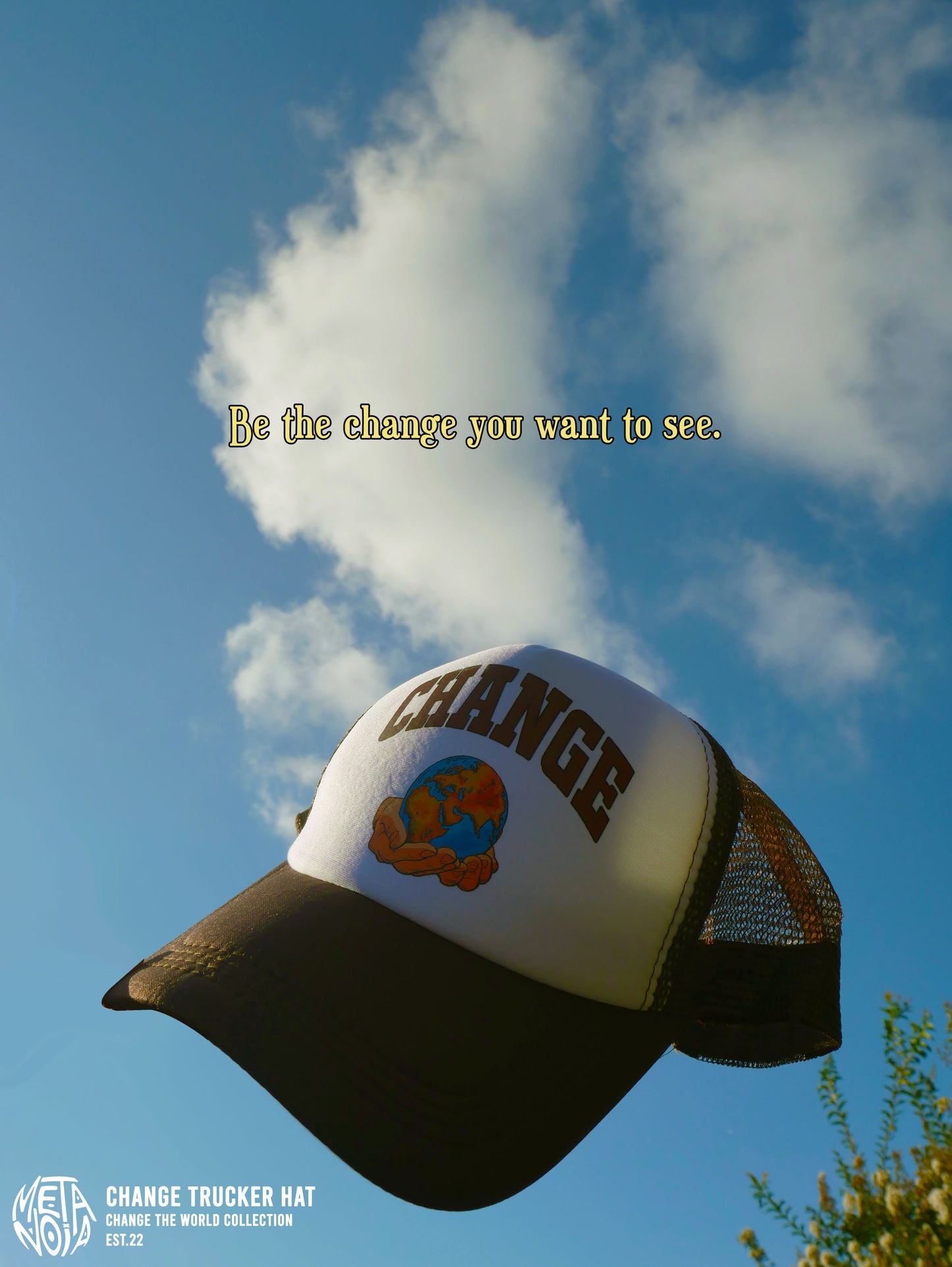 Change the World Trucker Hat