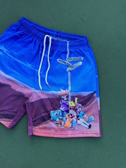 "Kanto" mesh shorts