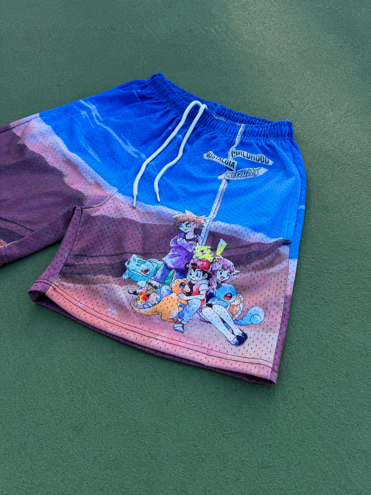 "Kanto" mesh shorts