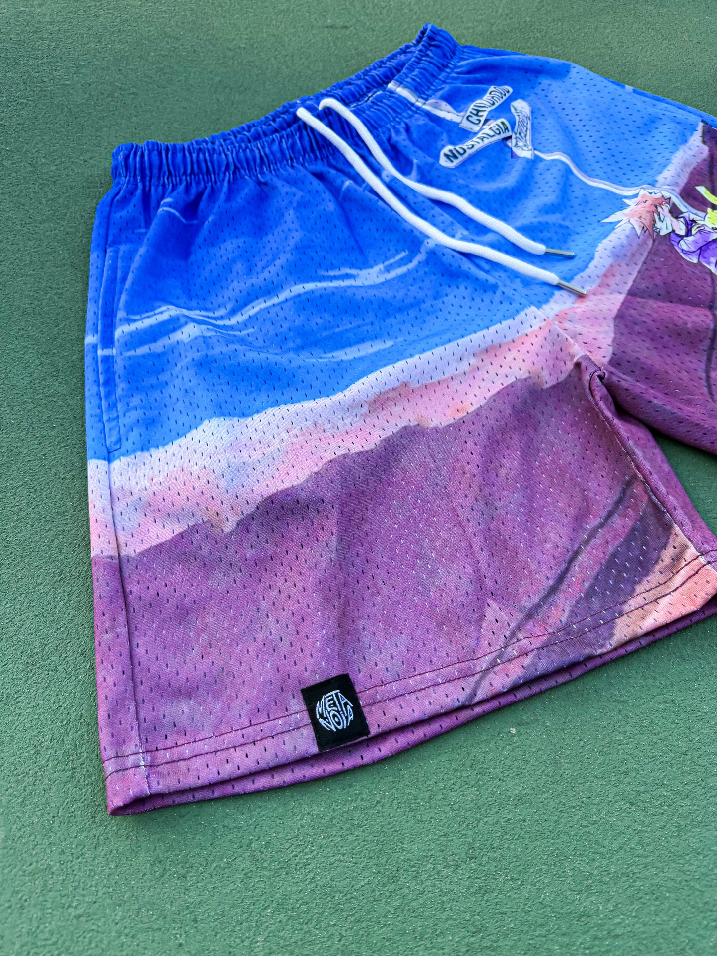 "Kanto" mesh shorts