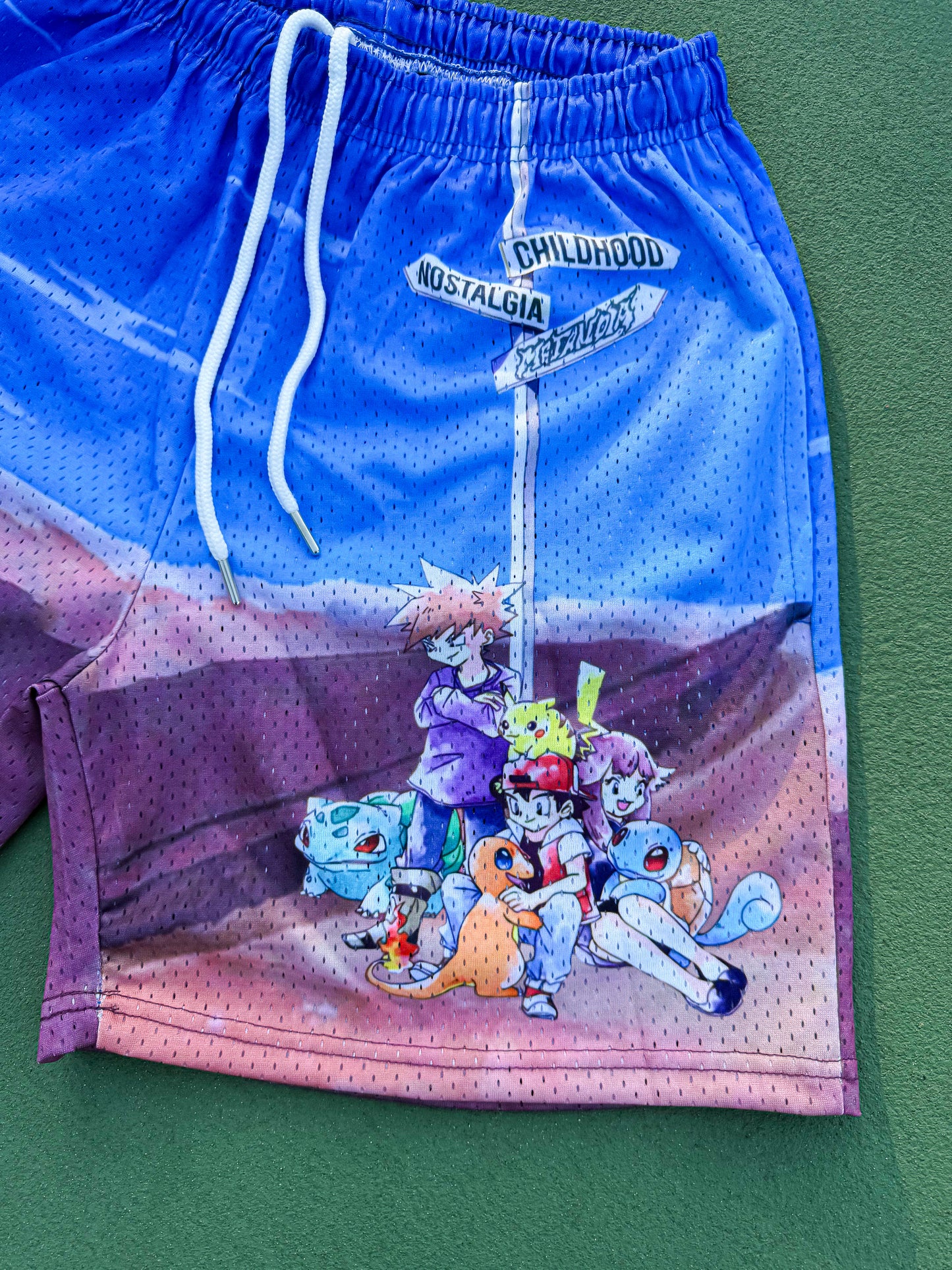 "Kanto" mesh shorts