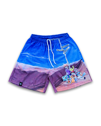 "Kanto" mesh shorts